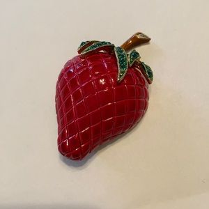 Strawberry Brooch